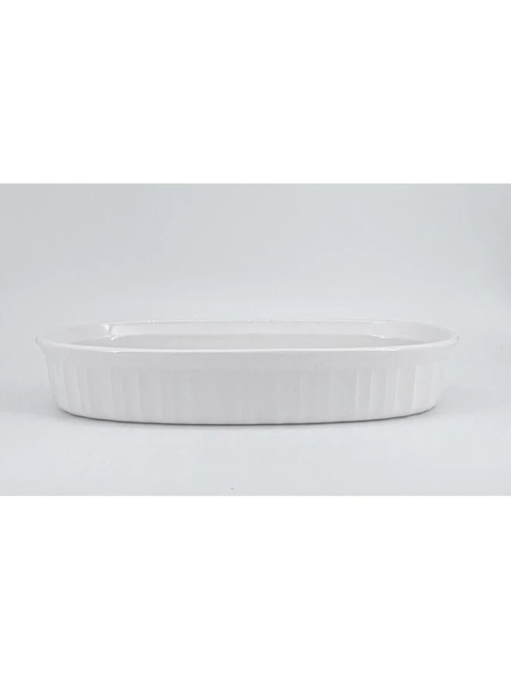 Vintage CorningWare F-21-B White Oval Baking Dish 1 Liter Casserole